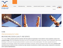 Tablet Screenshot of mevameccanica.com